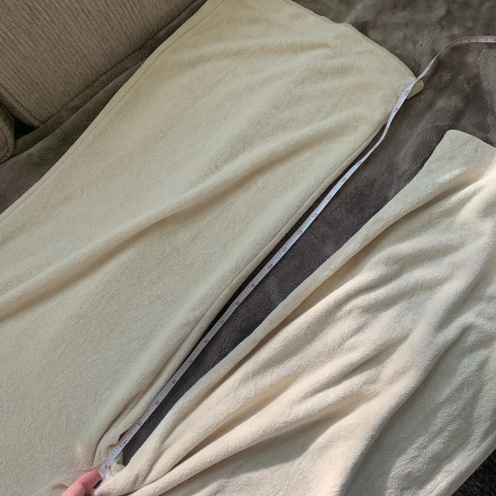 NWOT Terry Cloth Cream Jumpsuit - Picture 5 of 7